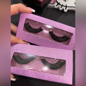 Pink Eyelash Kit with Accessories